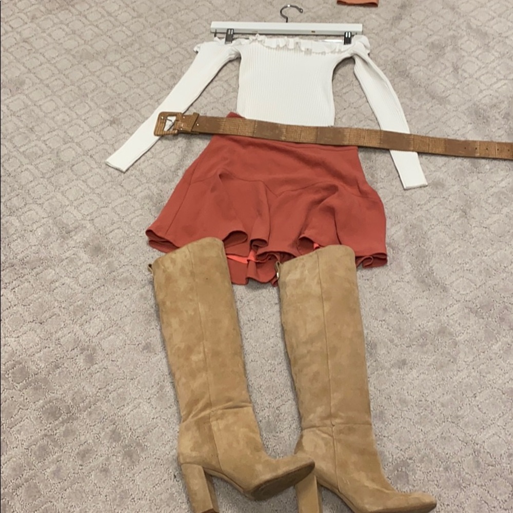 Ruffled shorts